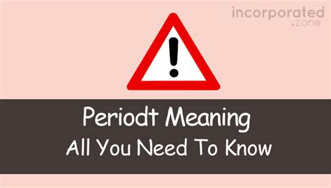 periodt meaning